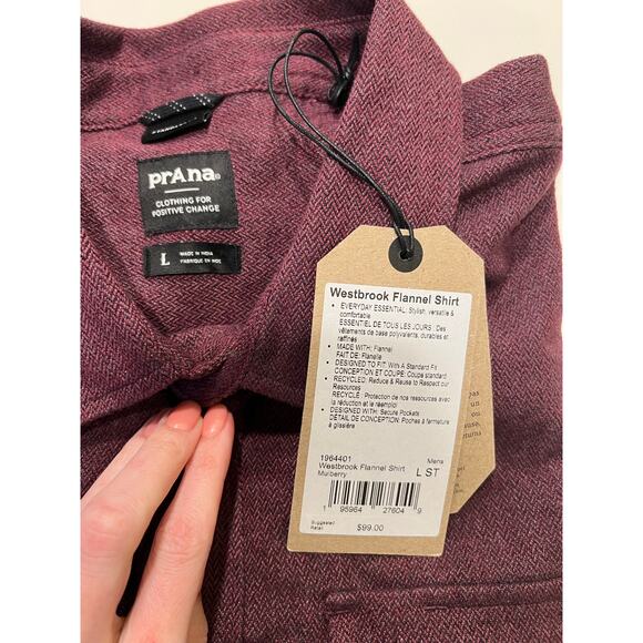 PrAna Westbrook Flannel Shirt - Picture 4 of 5